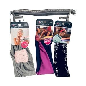 Scunci 4pc hair Accessories case set accessories headbands birthday holiday gift